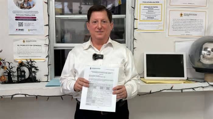 Adalberto Madero se registra como aspirante independiente a gubernatura de Nuevo León