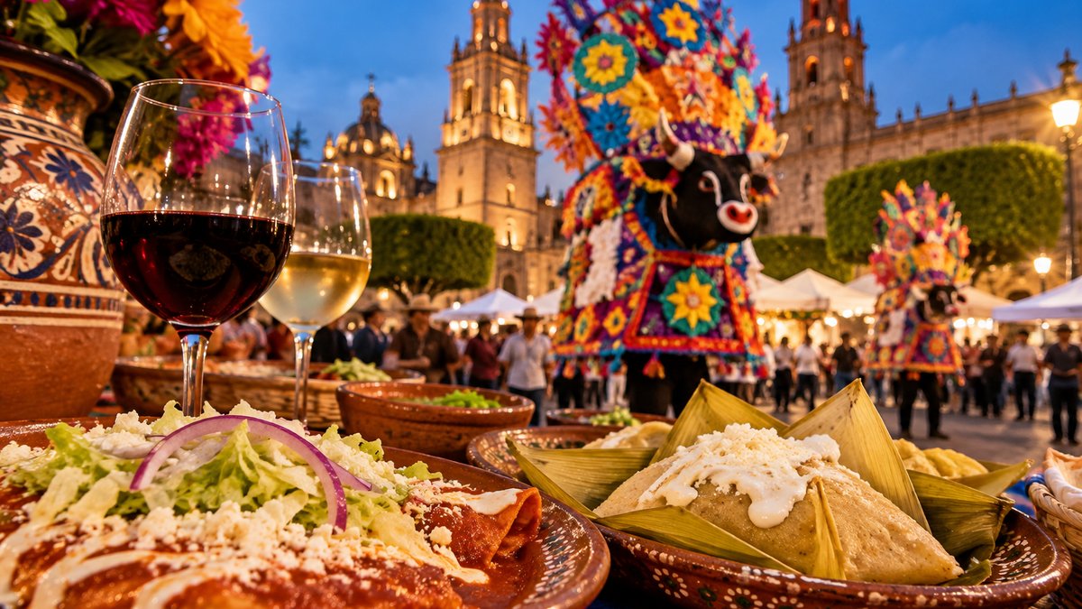 ¡Morelia se llena de sabor y tradición! Habrá festivales gastronómicos, vino y toritos de petate este fin de semana