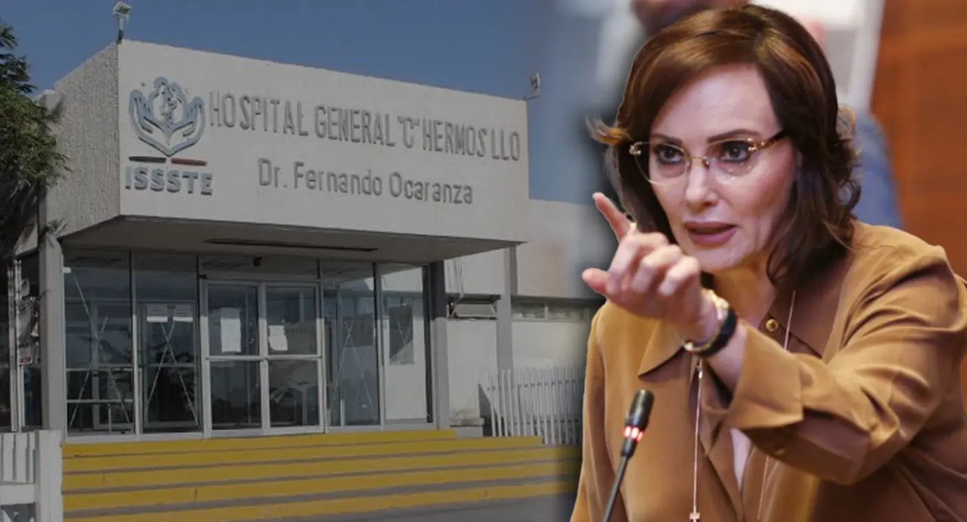 Lilly Téllez exhibe crisis del ISSSTE Hermosillo en el Senado: exige a Martí Batres rendir cuentas por el Ocaranza y el nuevo hospital