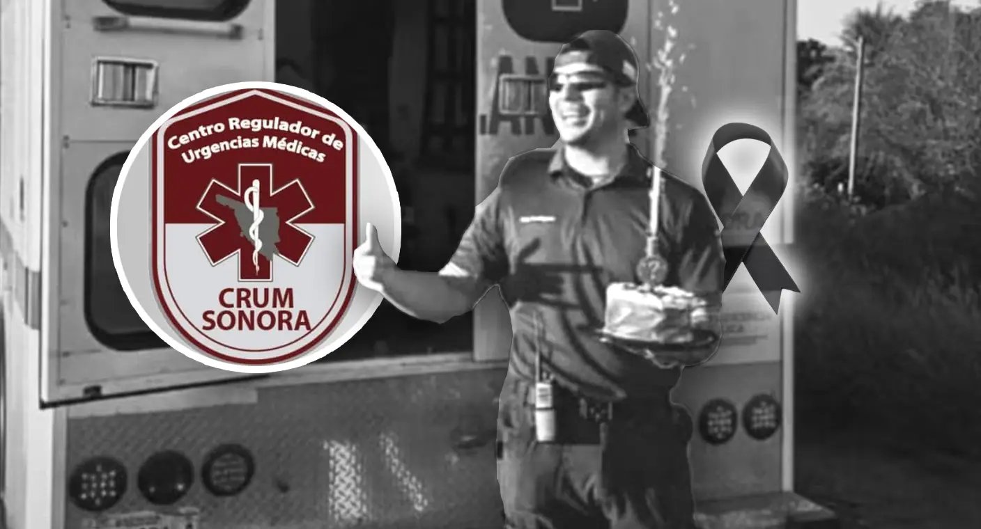 Era paramédico del CRUM Sonora motociclista que falleció en accidente con trailer en Hermosillo