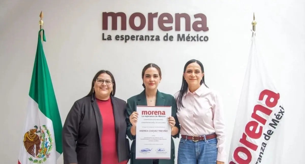 Designan a Andrea Chávez coordinadora de Morena en Ciudad Juárez