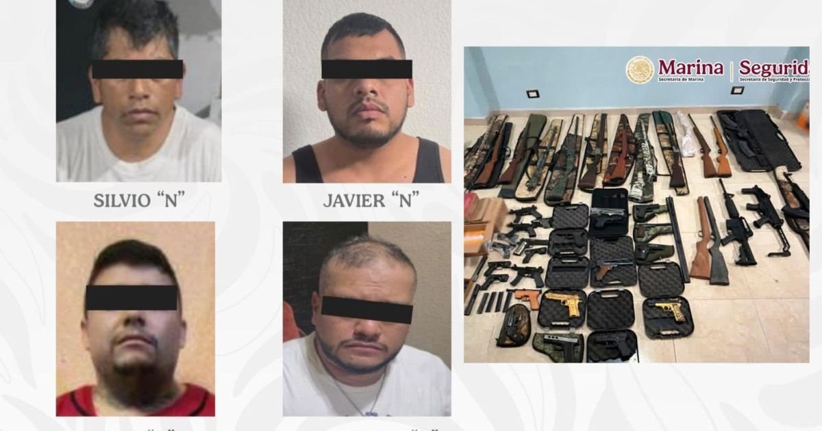 Desarticulan red de fabricación y venta ilegal de armas en Puebla y CDMX