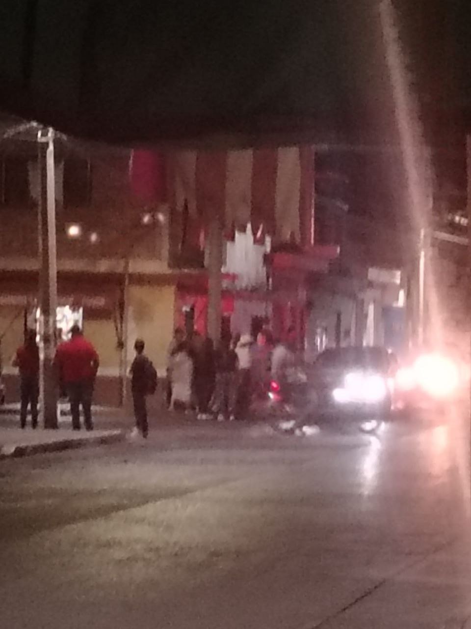Balacearon en san Nicolás de parra entroque con cerro Prieto.