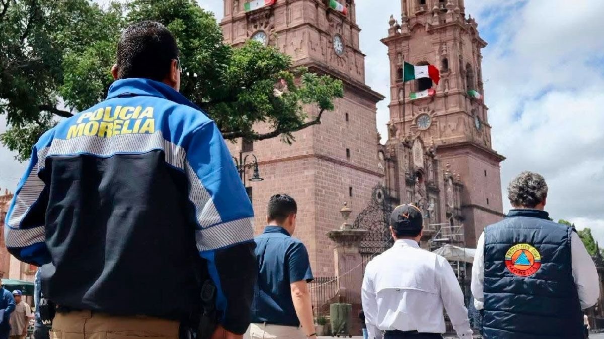 Morelia refuerza revisiones de seguridad previo a la Noche Moreliana