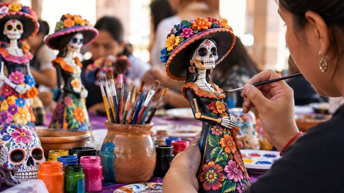 Dale color al Día de Muertos: habrá taller gratuito de catrinas en Morelia