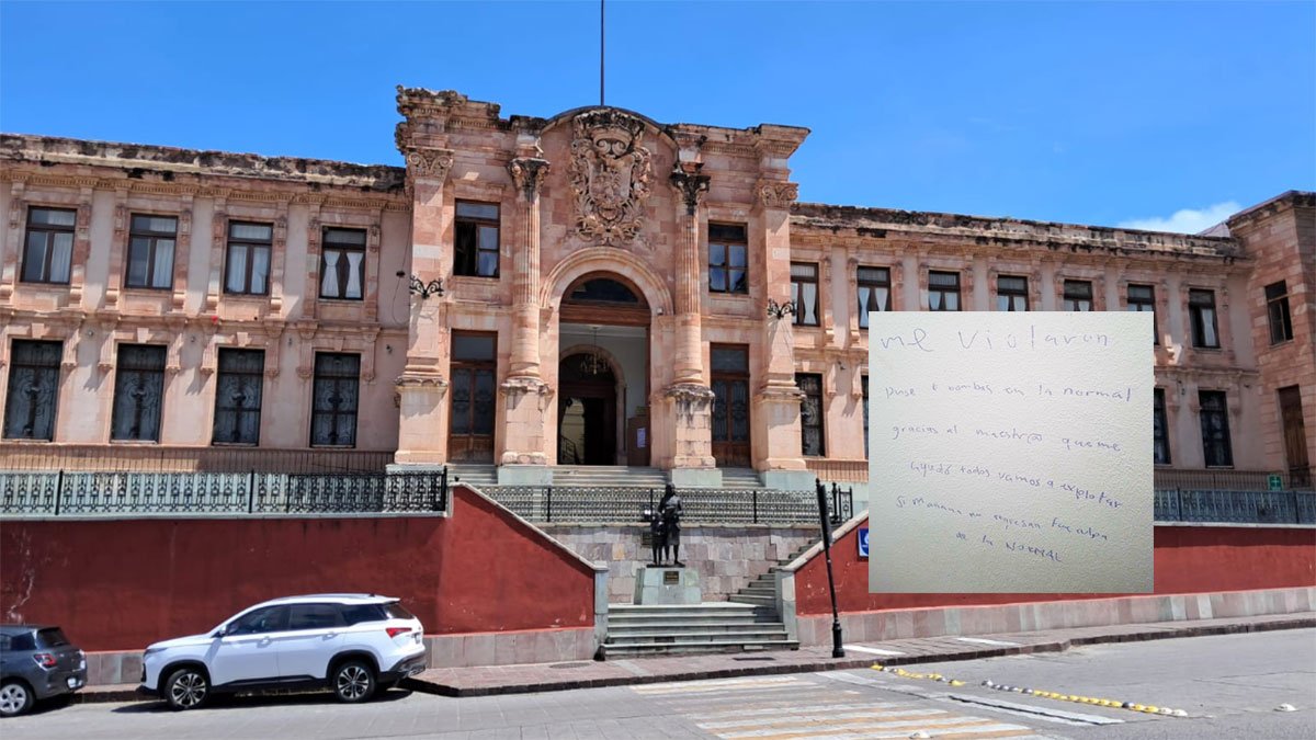 Dan de baja a normalista por pintas con amenazas en la BCENOG de Guanajuato capital