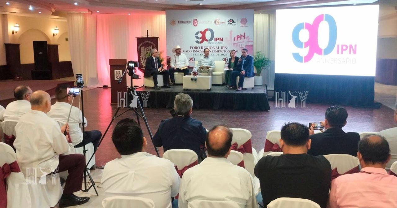 Conmemora IPN en Tampico aniversario 90 y refrenda apoyo al desarrollo regional