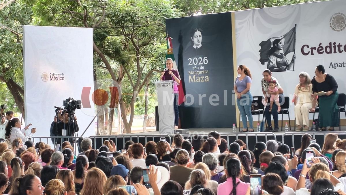 ¿A qué hora llegará Sheinbaum a Morelia este domingo? Esto se sabe