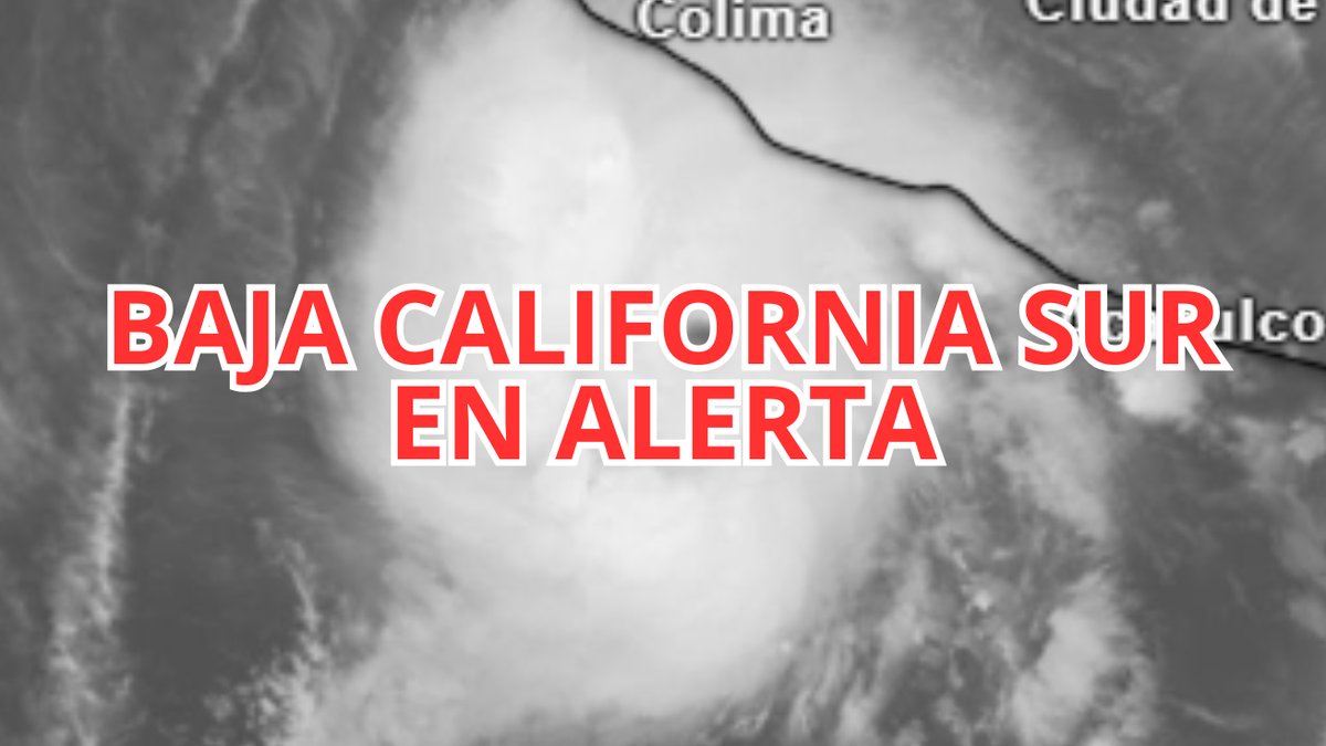Hora exacta en la que el huracán Polo impactará en Baja California Sur hoy, lunes 28 de septiembre 2026