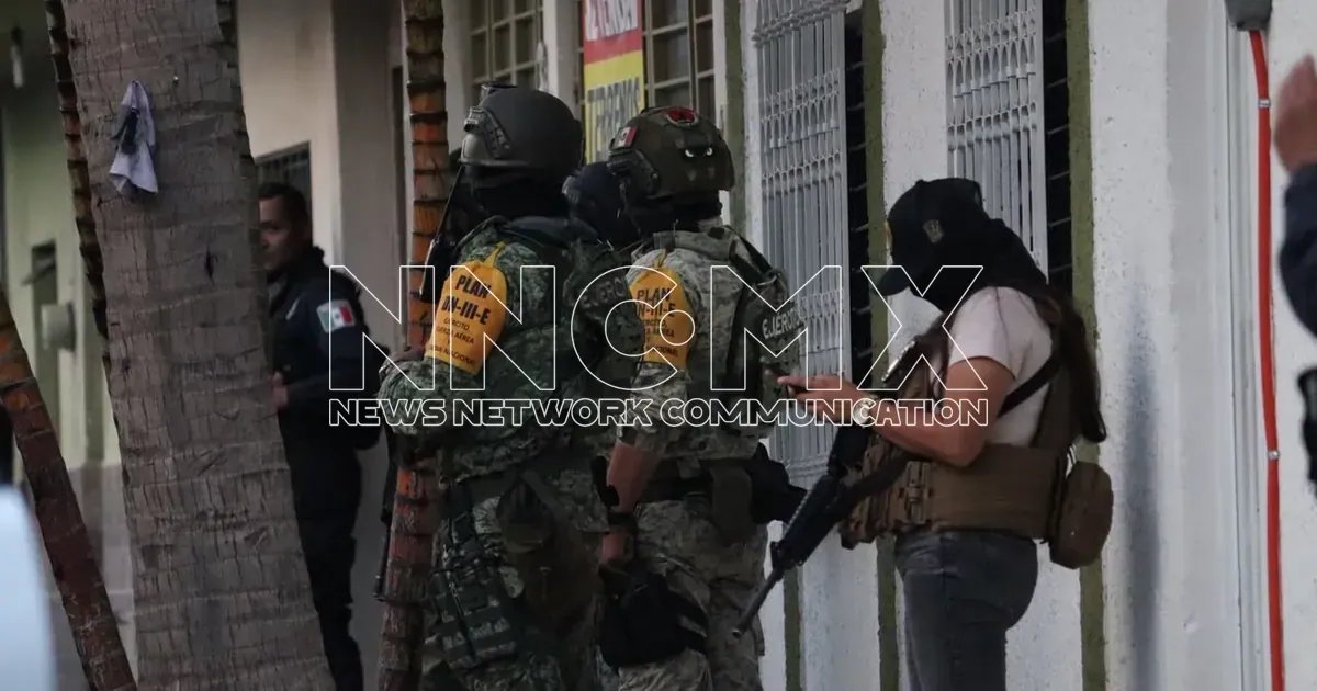 Fiscalía de Nayarit catea vivienda en colonia Los Sauces de Tepic