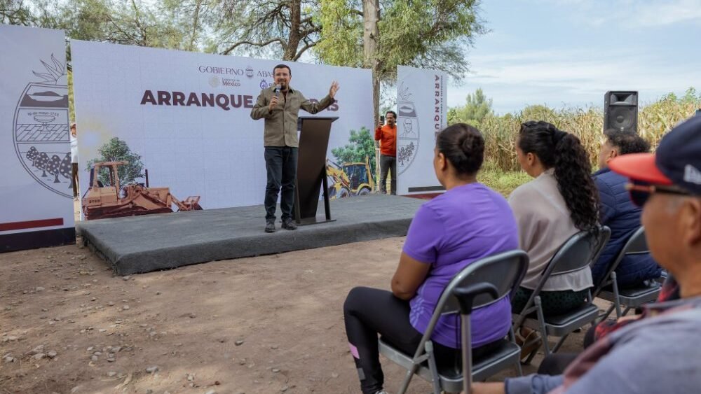 Abasolo inicia pavimentación de la calle principal de Nombre de Dios