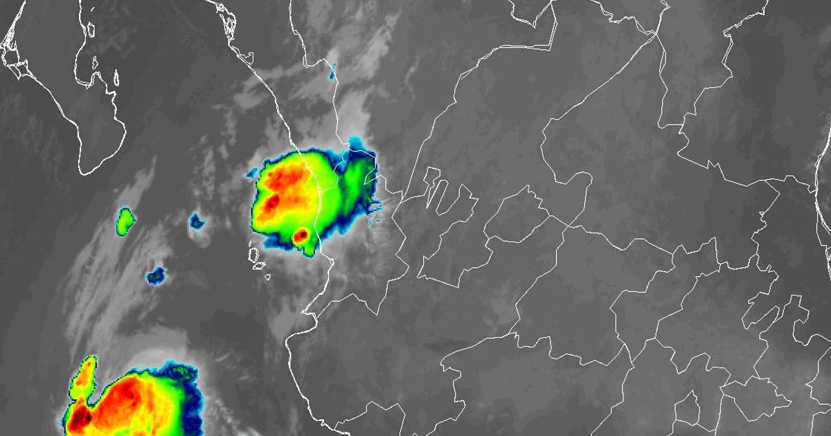Tormenta eléctrica hoy en Tepic y varias ciudades del occidente