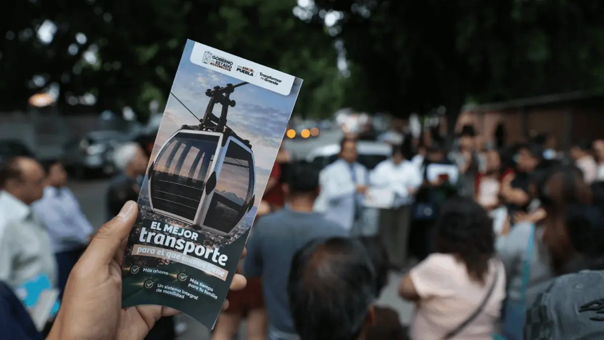 ¿Por dónde pasará el Cablebús de Puebla? Revelan mapa con las 94 torres y sus ubicaciones