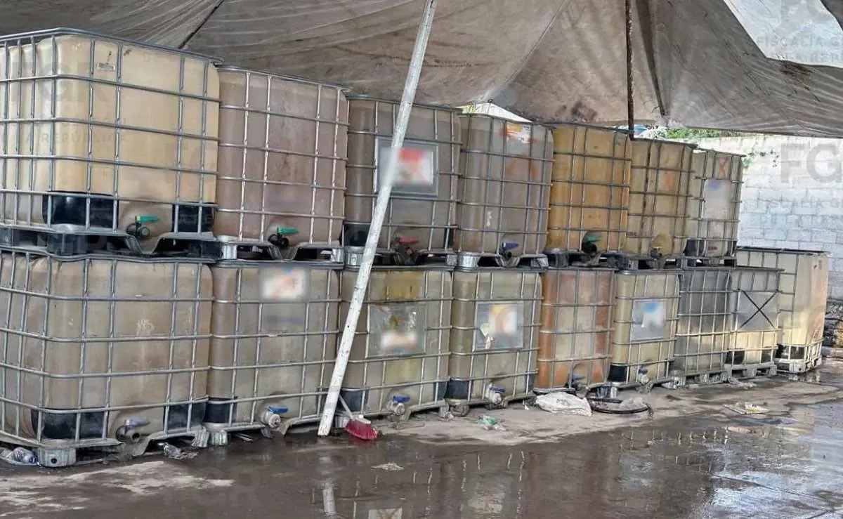 Incautan 20 mil 900 litros de combustible en Pachuca, Hidalgo