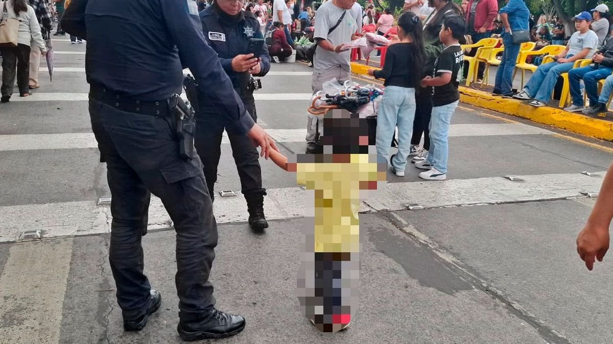 Desfile en Morelia: localizan a un menor y lo reúnen con su madre en Madero