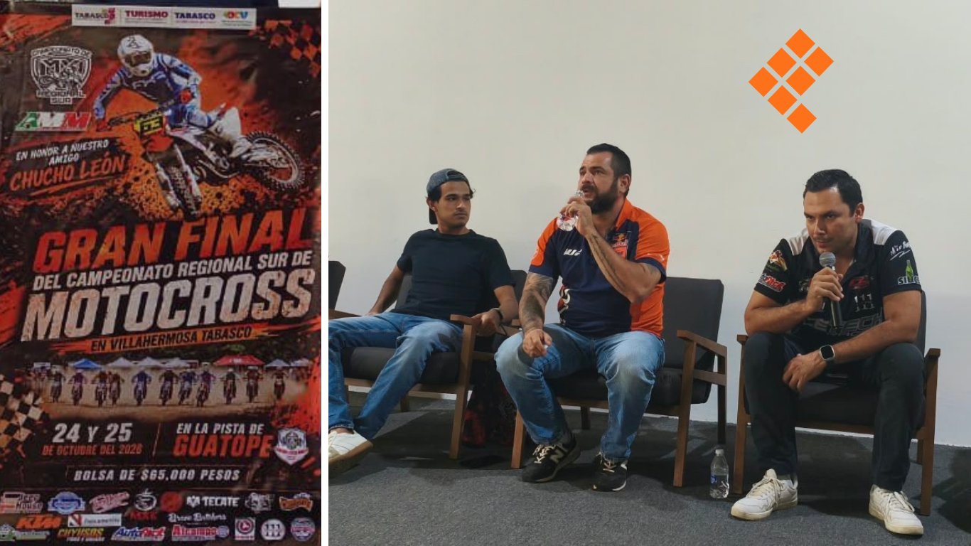 Villahermosa albergara Gran Final del Campeonato Regional Sur de Motocross 2026