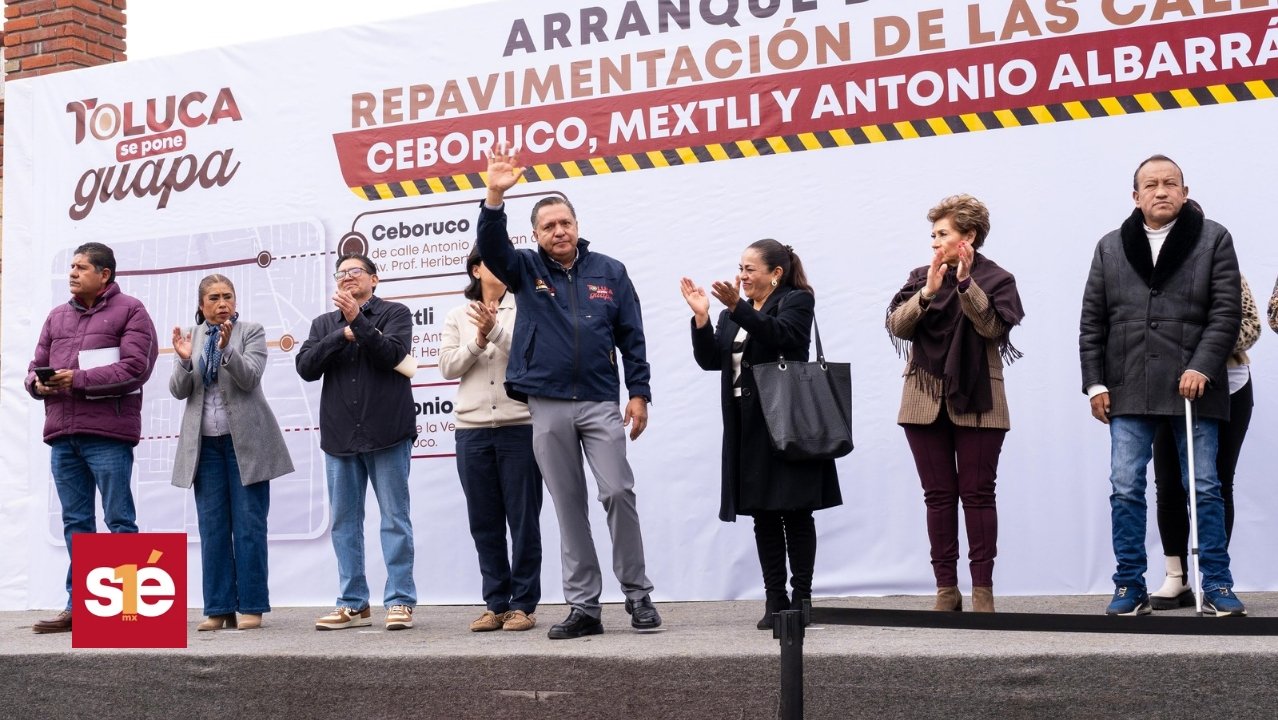 Toluca rehabilitará tres calles clave para mejorar la movilidad hacia Metepec