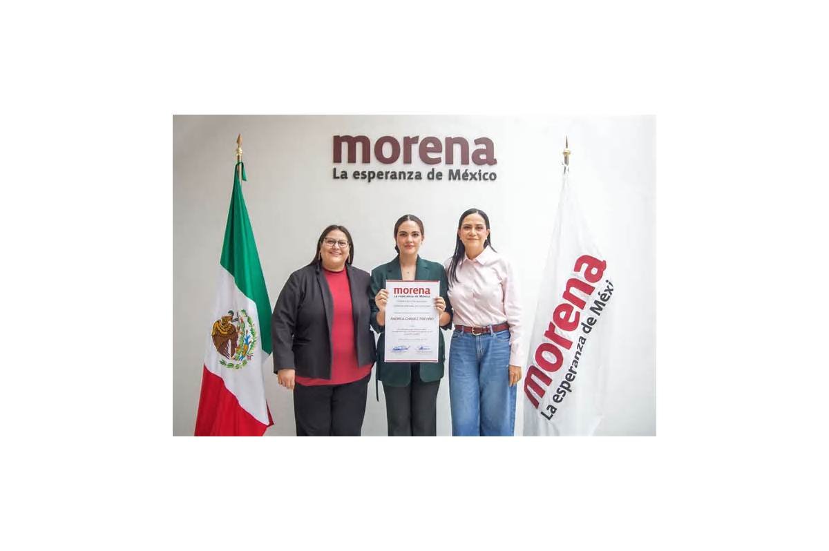 Andrea Chávez asume coordinación de Morena en Ciudad Juárez