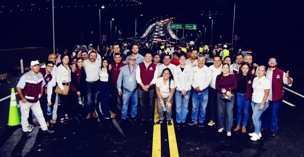 Abren primer tramo del Segundo Anillo Periférico en Morelia