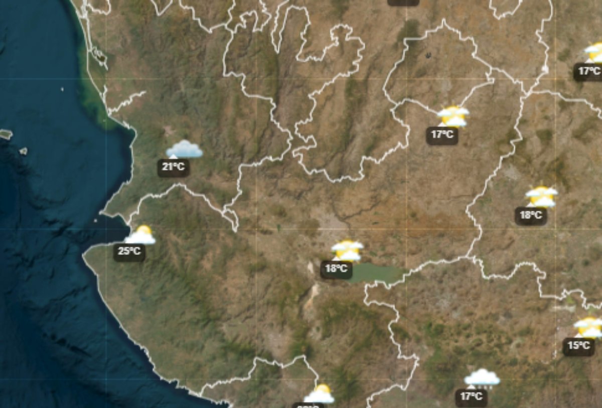 Clima en Guadalajara este jueves 1 de octubre: nublado y con lluvias