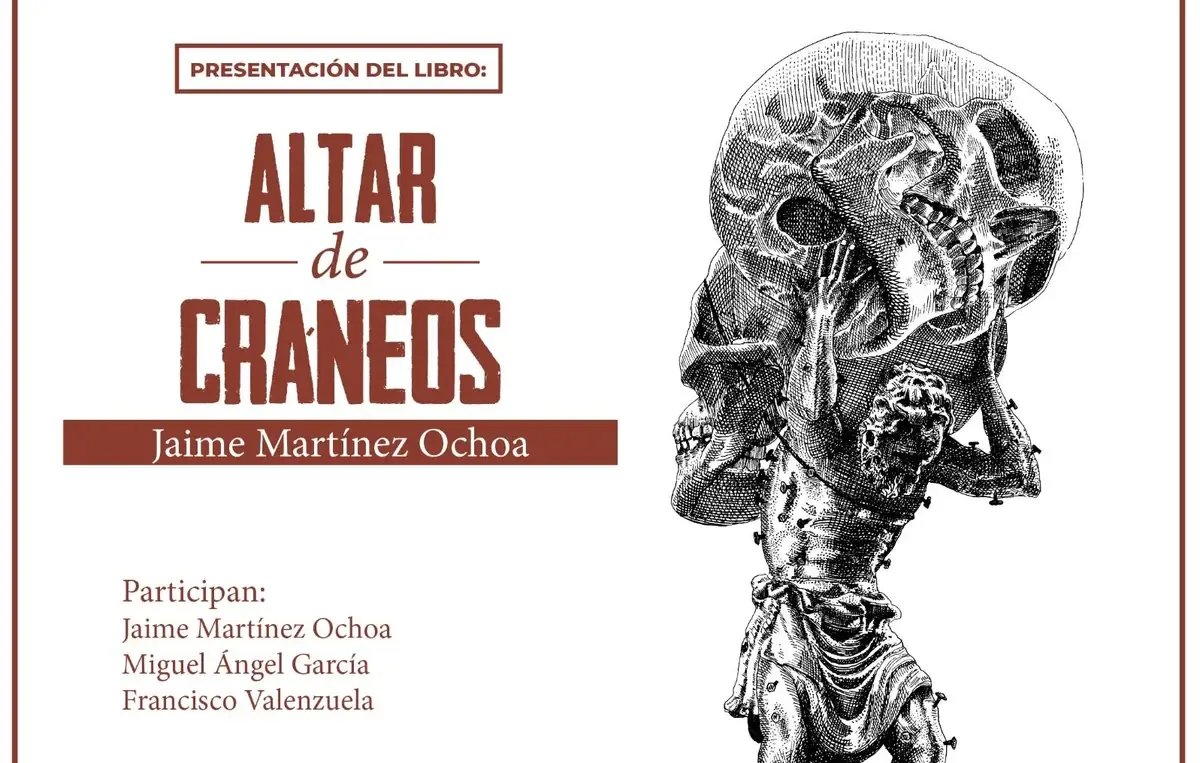 Presentan "Altar de cráneos", novela sobre duelo en Morelia