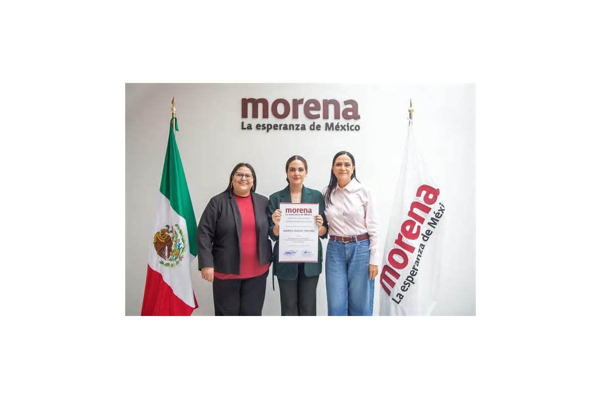 Morena designa a la senadora Andrea Chávez como su coordinadora en Ciudad Juárez, Chihuahua