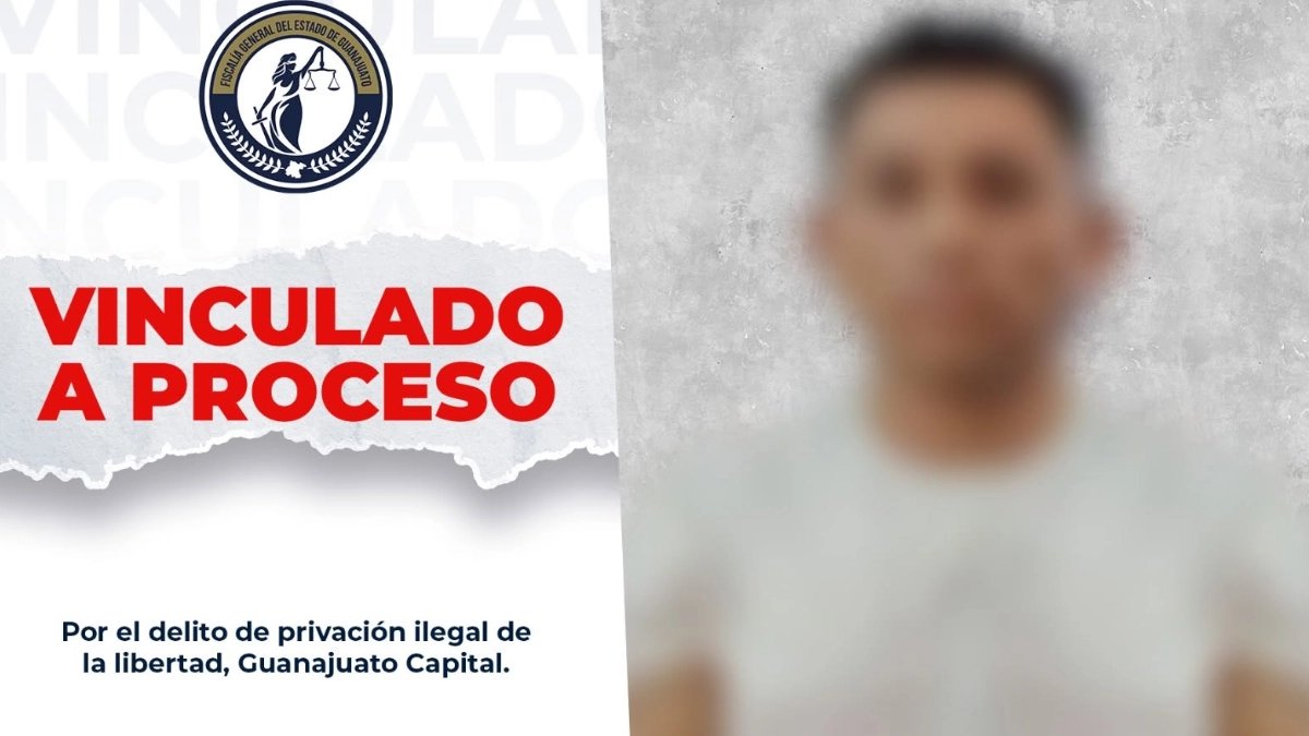 Lo acusan de privar de la libertad a un ciudadano en Guanajuato capital y lo vinculan a proceso