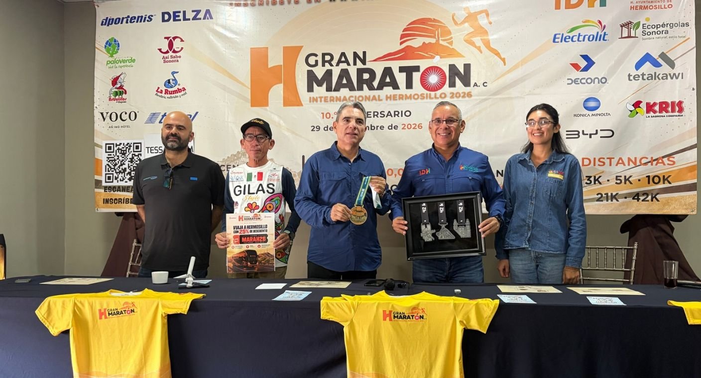 Celebrará gran Maratón Internacional de Hermosillo sus 10 años con cinco distancias y más de 500 mil pesos en premios