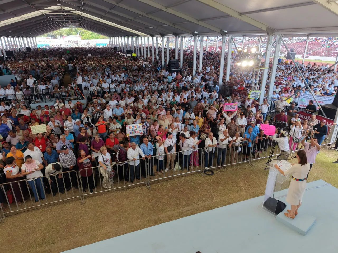 Sheinbaum anuncia Libramiento Sur y 50 mil millones para Tabasco