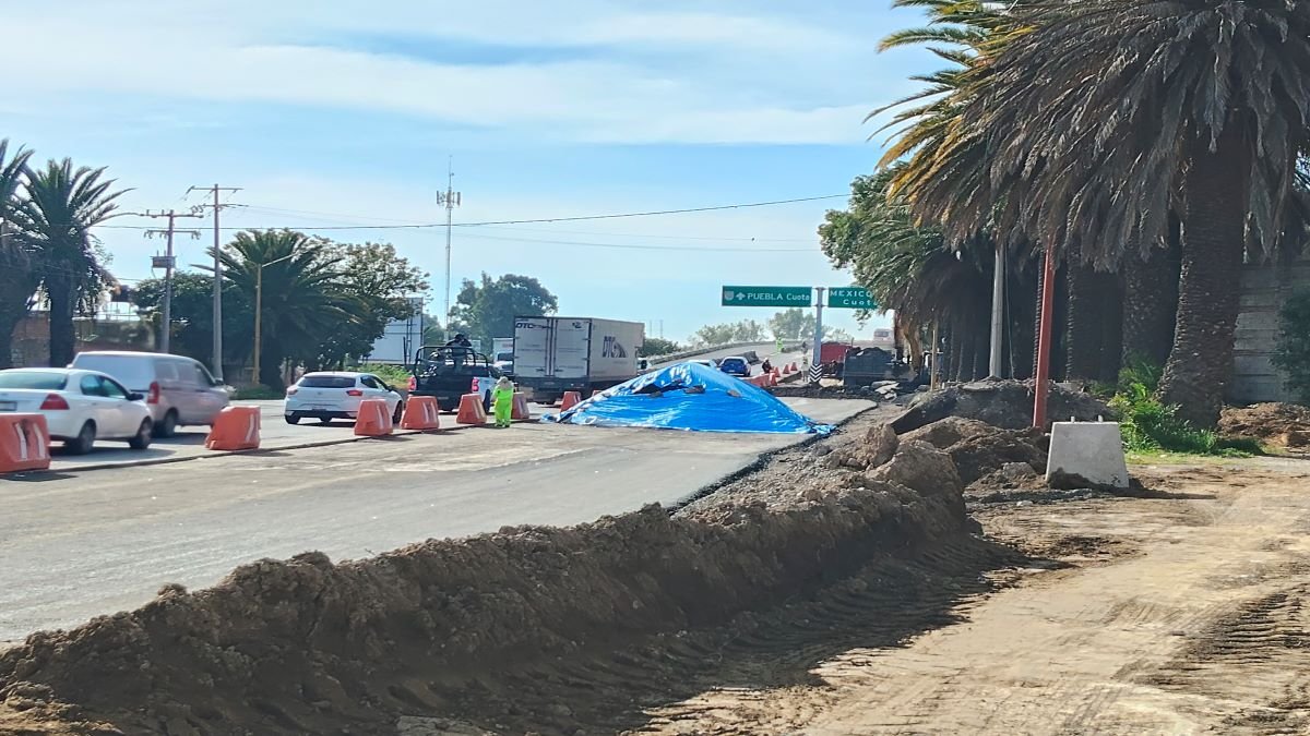 CAPUFE anuncia cierre de acceso a la México-Puebla en Texmelucan