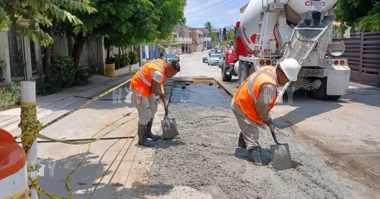 Avanzan acciones para reducir el rezago en bacheo en Tampico y Ciudad Madero