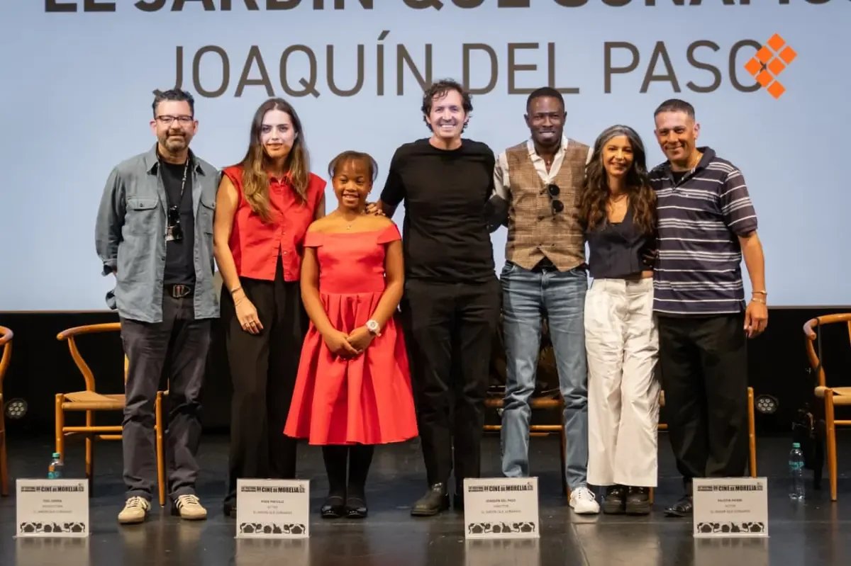 Presentan "El jardín que soñamos" en el Festival de Cine de Morelia
