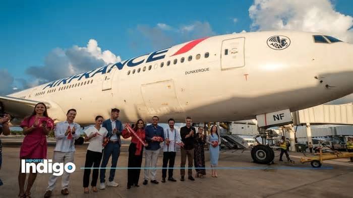 Cancún fortalece su conexión con Europa tras 15 años de operaciones de Air France
