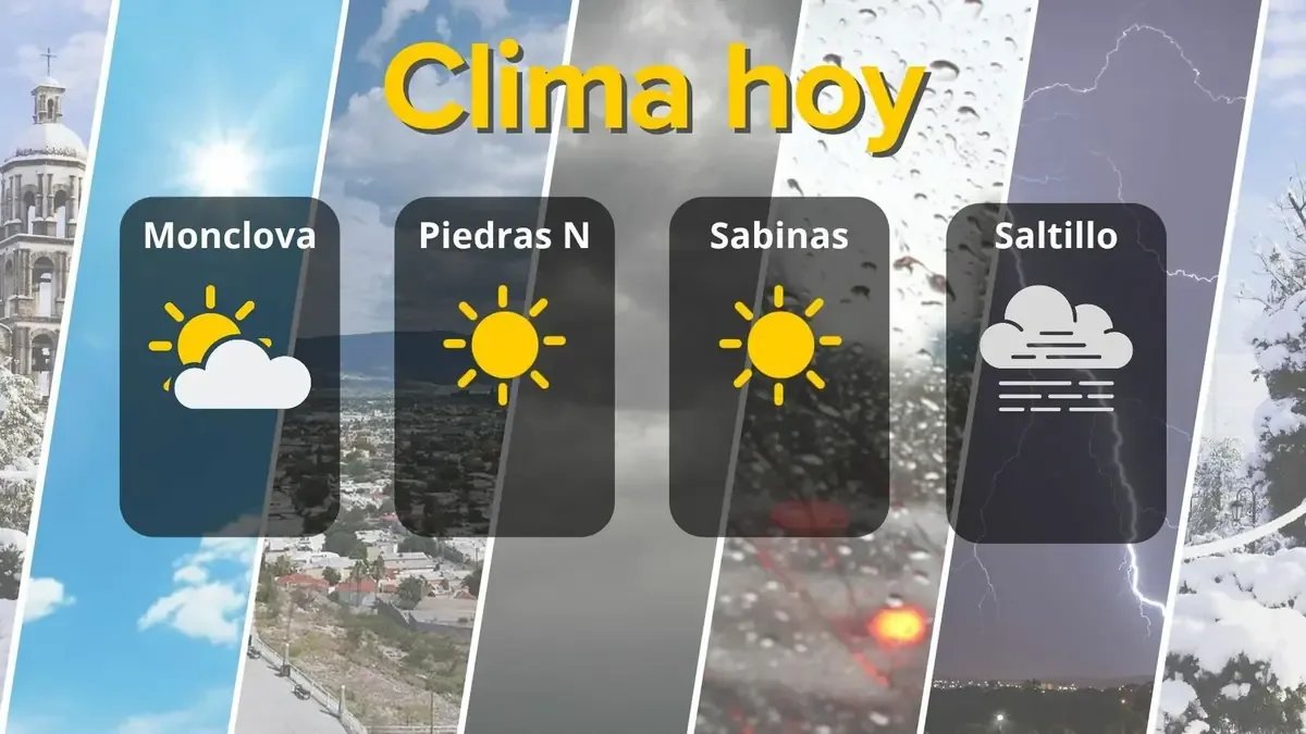 Coahuila: temperaturas de hasta 31 grados y neblina en Saltillo