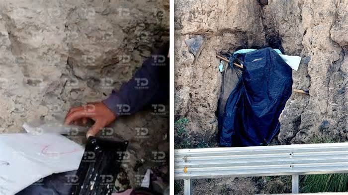 Así es la vida de Alfredo, el joven que habita una grieta en pleno Periférico de Puebla