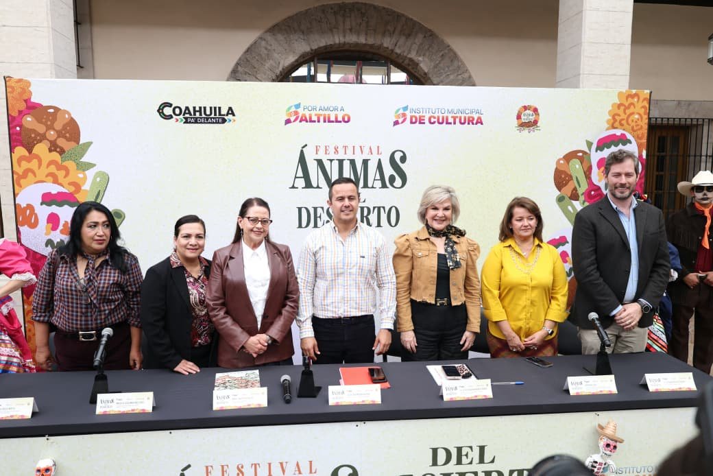 Invita Saltillo a disfrutar el Festival Ánimas del Desierto 2026