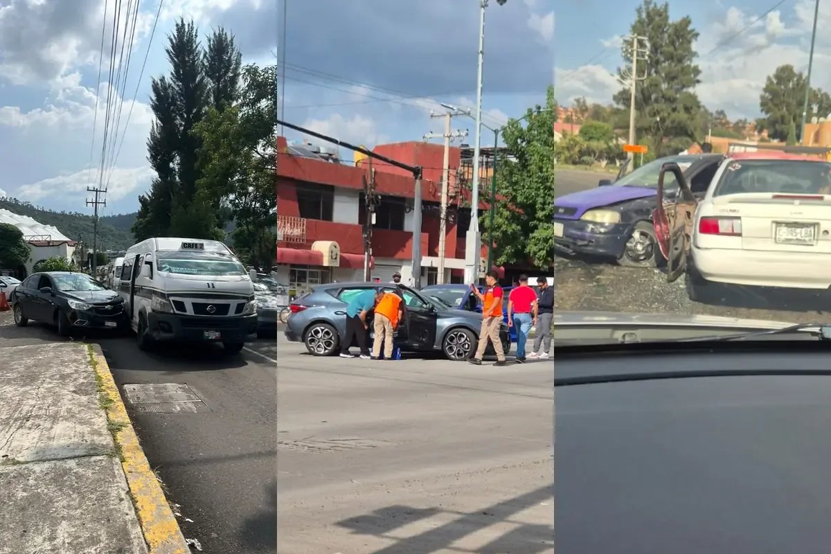 17 accidentes viales en Morelia, dos personas lesionadas