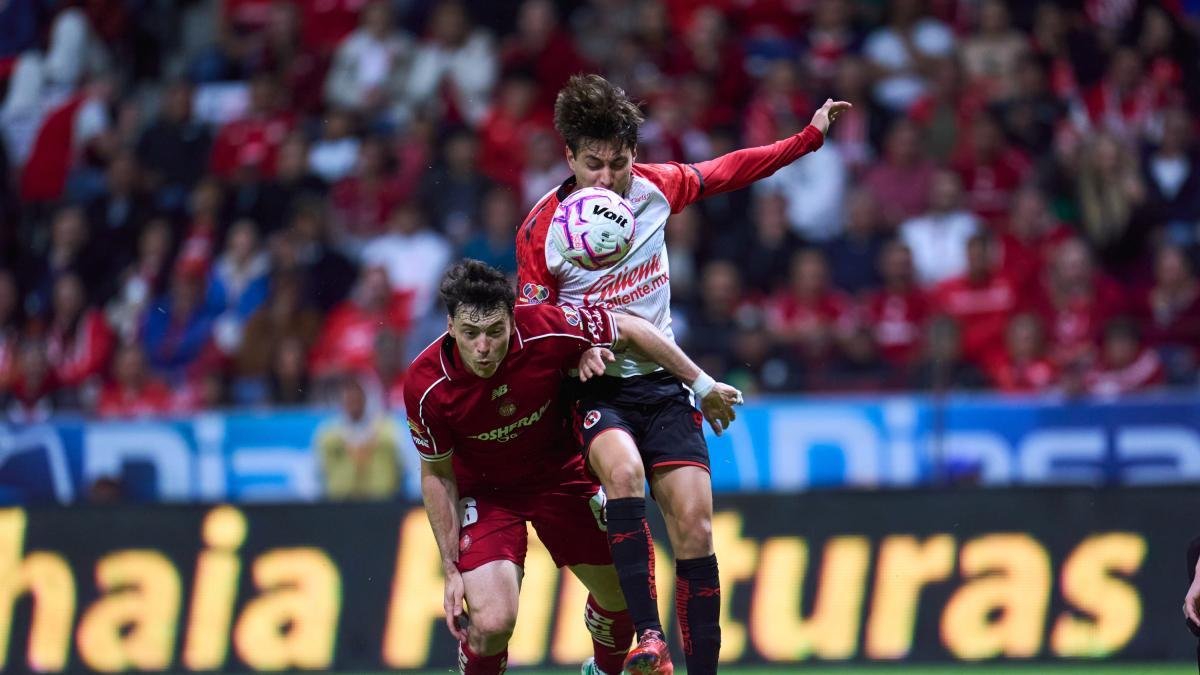Ni Toluca ni Tijuana rompen su mala racha. Empatan 2-2 en la jornada doble
