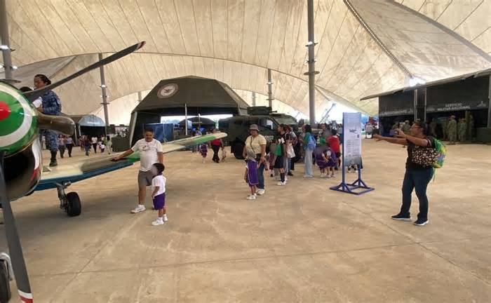 Exposición militar 'La Gran Fuerza de México' congrega a 120 mil visitantes en Tampico, Tamaulipas