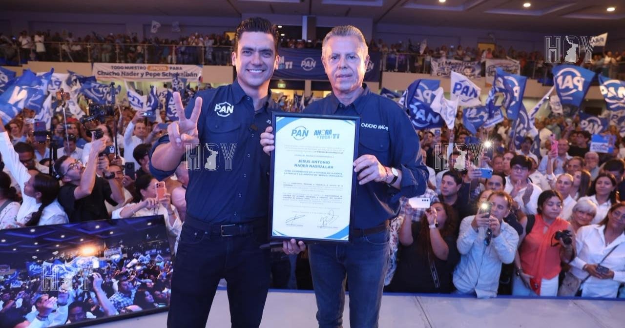 PAN nombra a Chucho Nader coordinador en Tampico