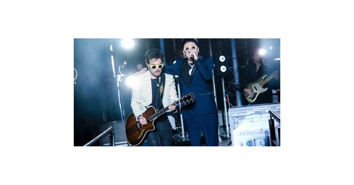 (VIDEO) Así fue como Aleks Syntek se burló de Dani Flow antes de invitarlo a su show en León, Guanajuato