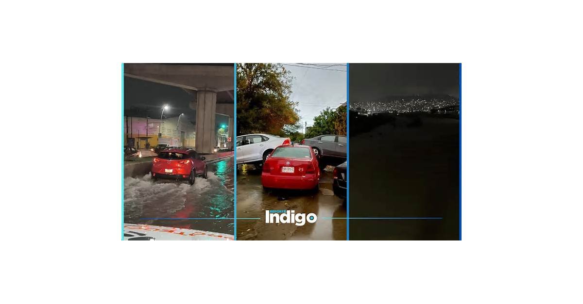 Lluvias en Monterrey: Protección Civil atiende deslaves, vehículos varados y personas atrapadas por inundaciones