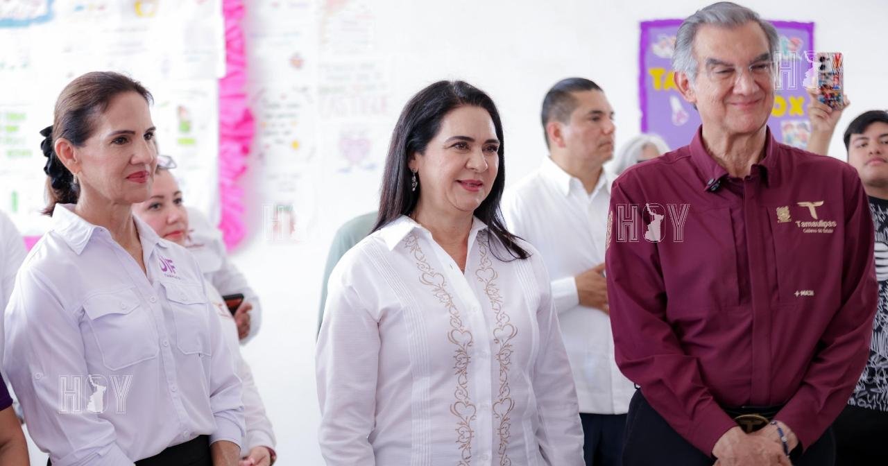 Mónica Villarreal destaca respaldo de Américo Villarreal a las familias de Tampico