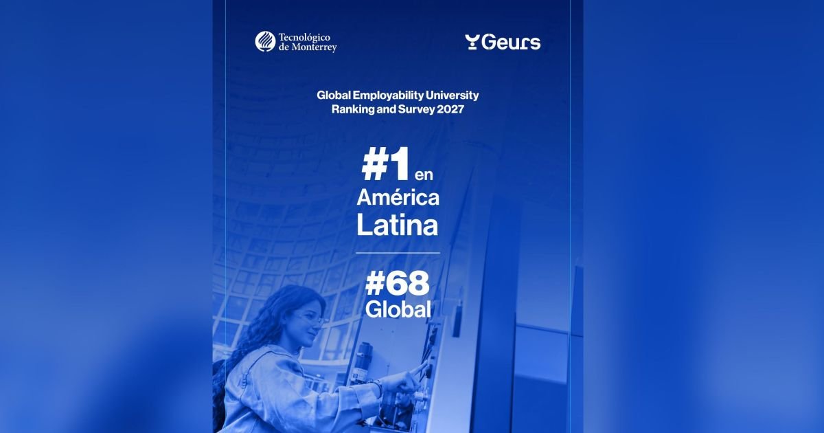 Tecnológico de Monterrey refrenda su liderazgo en México y América Latina en ranking global de empleabilidad