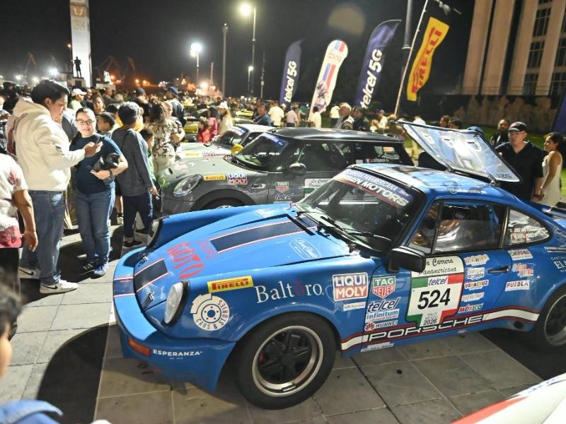 Carrera Panamericana llega a Veracruz con pilotos de más de 12 nacionalidades