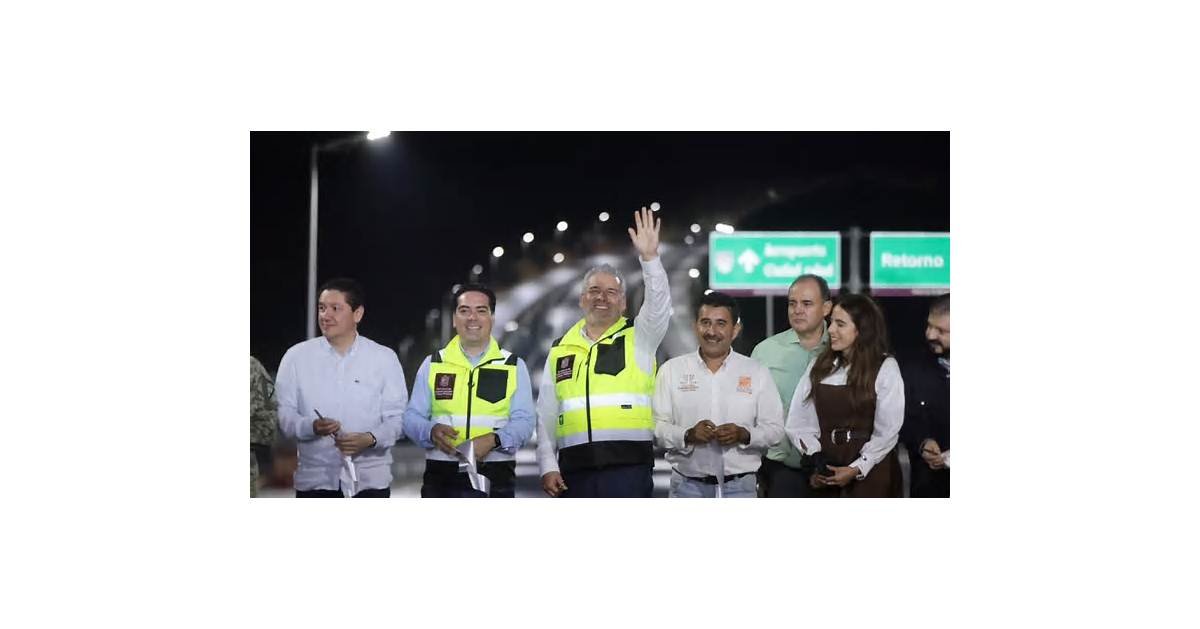 Abren primer tramo del segundo periférico de Morelia, Michoacán