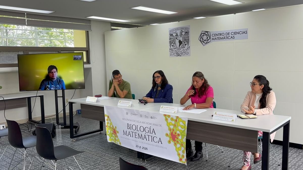 ¿Te apasiona la ciencia? Morelia tendrá Escuela de Biología Matemática