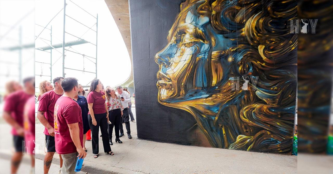 Mónica Villarreal inaugura en Tampico el Festival Internacional de Arte Urbano Harto Arte 2026