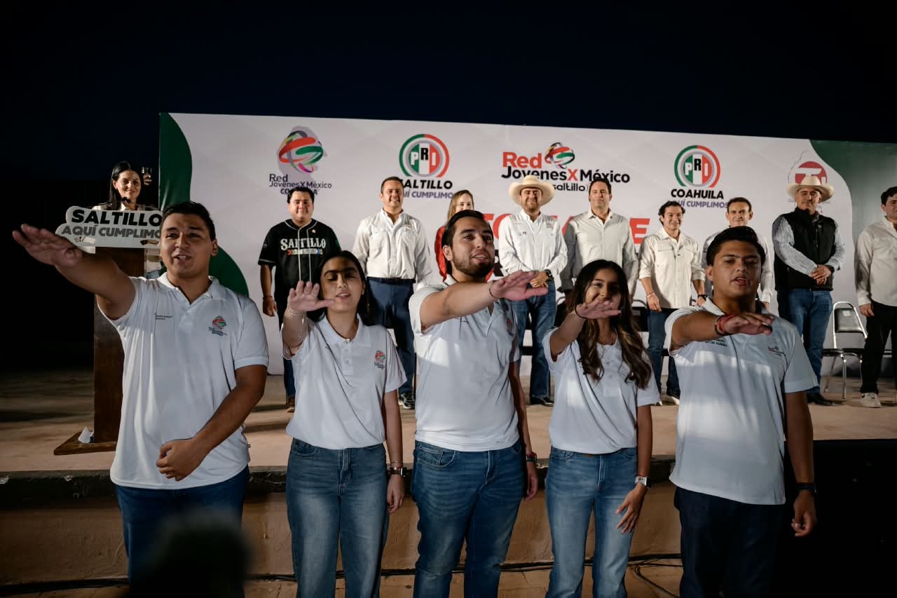 Renuevan dirigencias juveniles del PRI en Saltillo