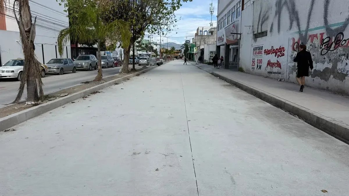 Avanza 50% de obras viales en El Palmar, Pachuca